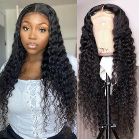 Pre-Bleached Knots Clear & Clean Hairline Glueless Wig HD Lace Front Human Hair Wig Pre-Plucked 180%