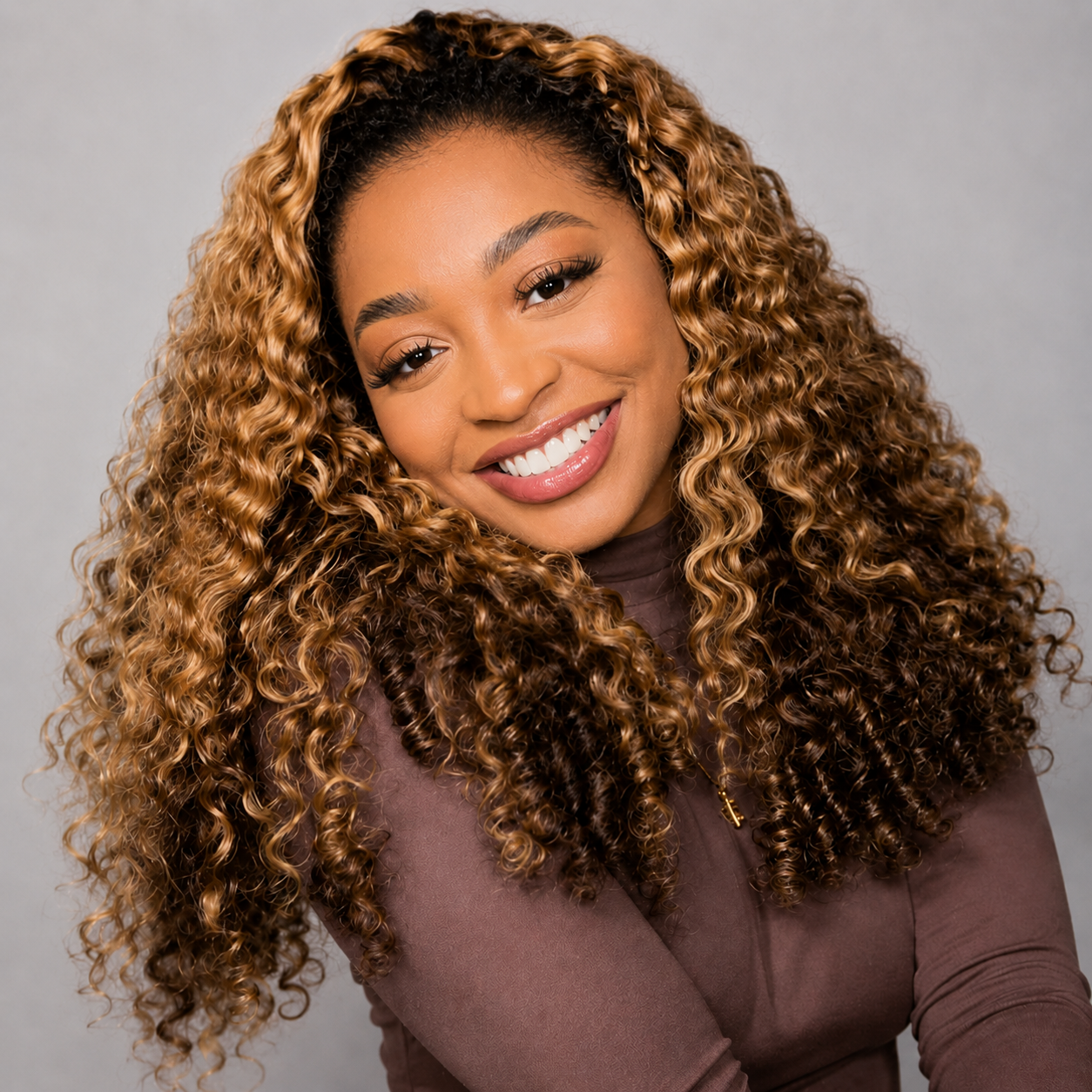 Highlight 4/27 Burmese Curly Crochet Human Hair Pre Separated Miracle Knot Feather Braiding Hair For Boho Knotless Braids