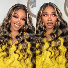 1B/27 Honey Blonde Balayage 13x4 Pre Everything Glueless HD Lace Front Wig Human Hair