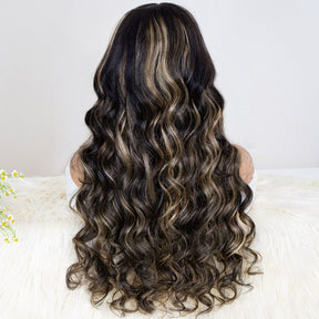 1B/27 Honey Blonde Balayage 13x4 Pre Everything Glueless HD Lace Front Wig Human Hair