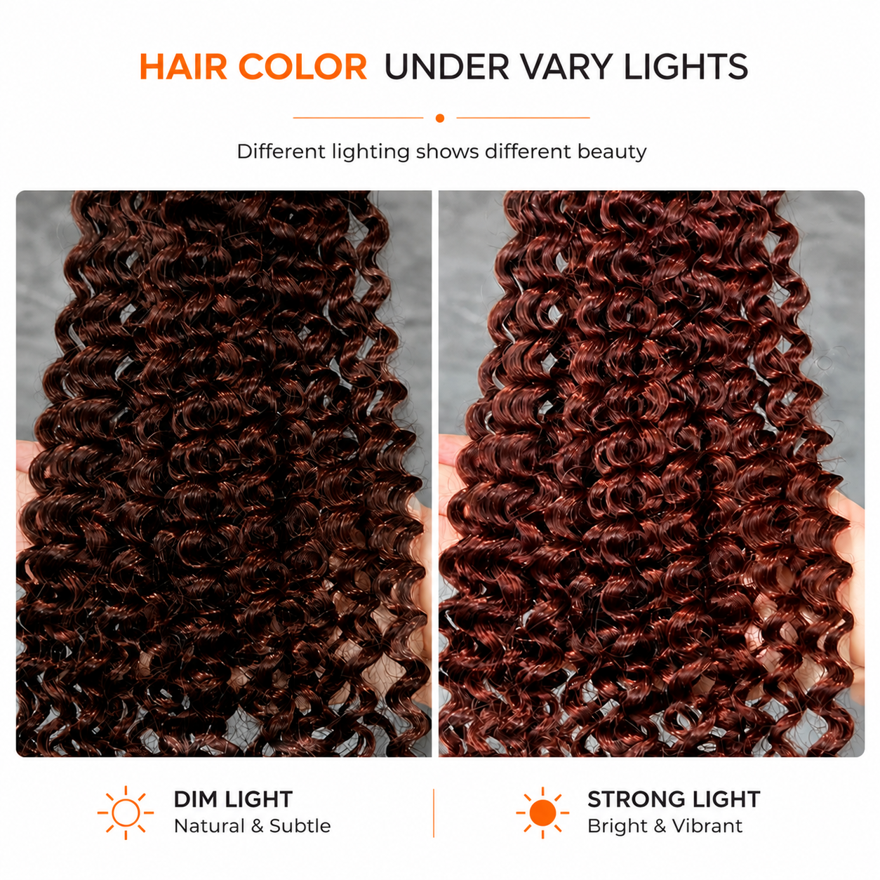 4# Brown Kinky Curly Human Hair Crochet Hair Reusable Upgraded Real Human Hair Crochet Extensions
