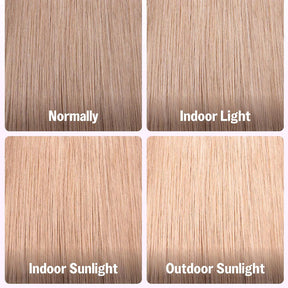 Ash Blonde Mixed Dirty Blonde  With Dark Roots 13x6 HD Glueless Human Hair Wigs 180% Density