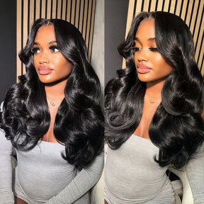 13x6 Body Wave Glueless HD Lace Wear & Go Human Hair Wig
