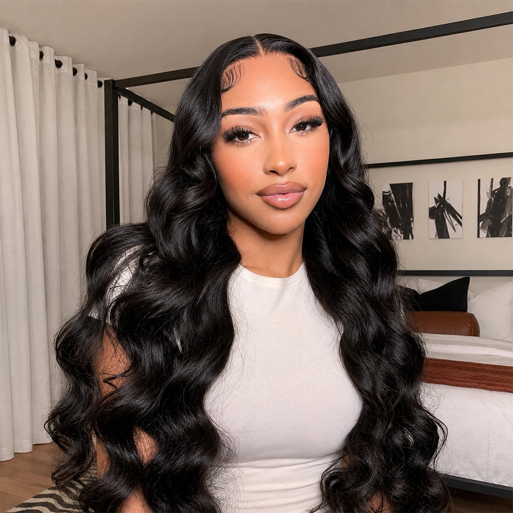 Body Wave 5x5 HD Lace Closure Wig Pre Plucked Hairline