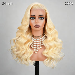 613 Blonde 13x6 hd Lace Front Wig Human Hair Body Wave Wigs