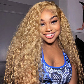 Loose Deep Wave 360 HD Invisible Lace Frontal Human Hair Wigs with Pre Plucked Hairline