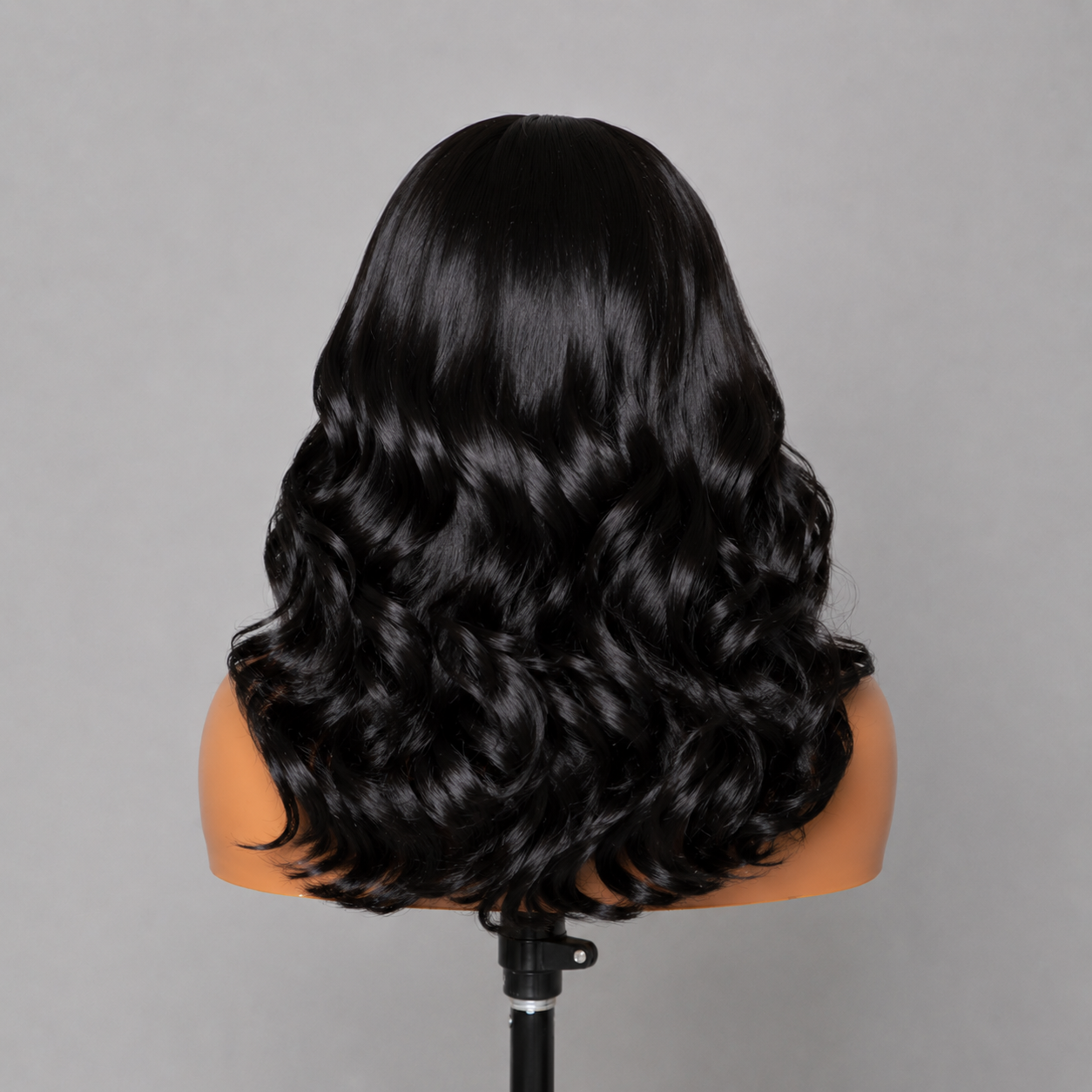 Glueless Loose Wave Bob Wig Human Hair C-Side Part 220% Density Undetectable HD Lace Front Short Wigs