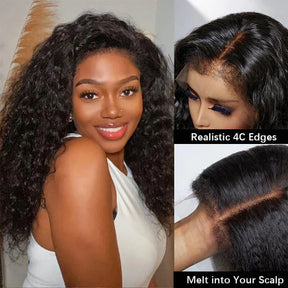 New Tech Invisible Strap Fit Wigs 360 HD Lace Wigs with 4C Edges 4D encircle With Glueless Transparent Lace Wigs With Bleached Knots Lace Parting Anywhere