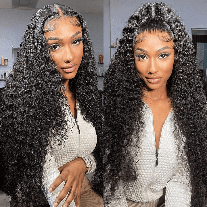 Deep Wave 360 Lace Frontal Wigs