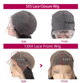 Balayage Purple Highlight Lace Front Wigs