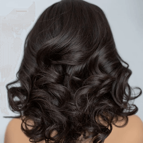 Curtain Bangs Short Wig