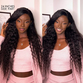 Pizazz Hair Flowy Bohemian Curls Wig Curly Glueless  13x6 Wig Pre-plucked Human Hair wigs