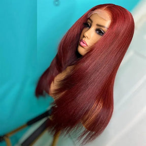 99J Burgundy Color Wigs