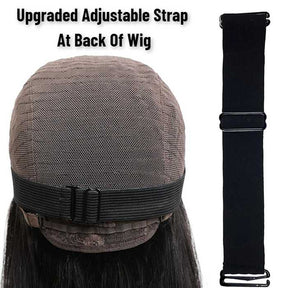 New Curtain Bangs Pre Cut HD Lace Wig Body Wave Guleless Wear&GO Human Hair Wigs