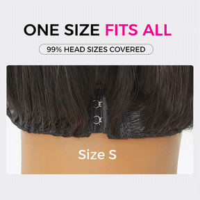 Pizazz 8X5 Glueless Chestnut Brown Ombre T1b/4 Lace Front  Wig Human Hair Pre Plucked Pre Bleached 250 Density Lace Front Wigs (18Inch)