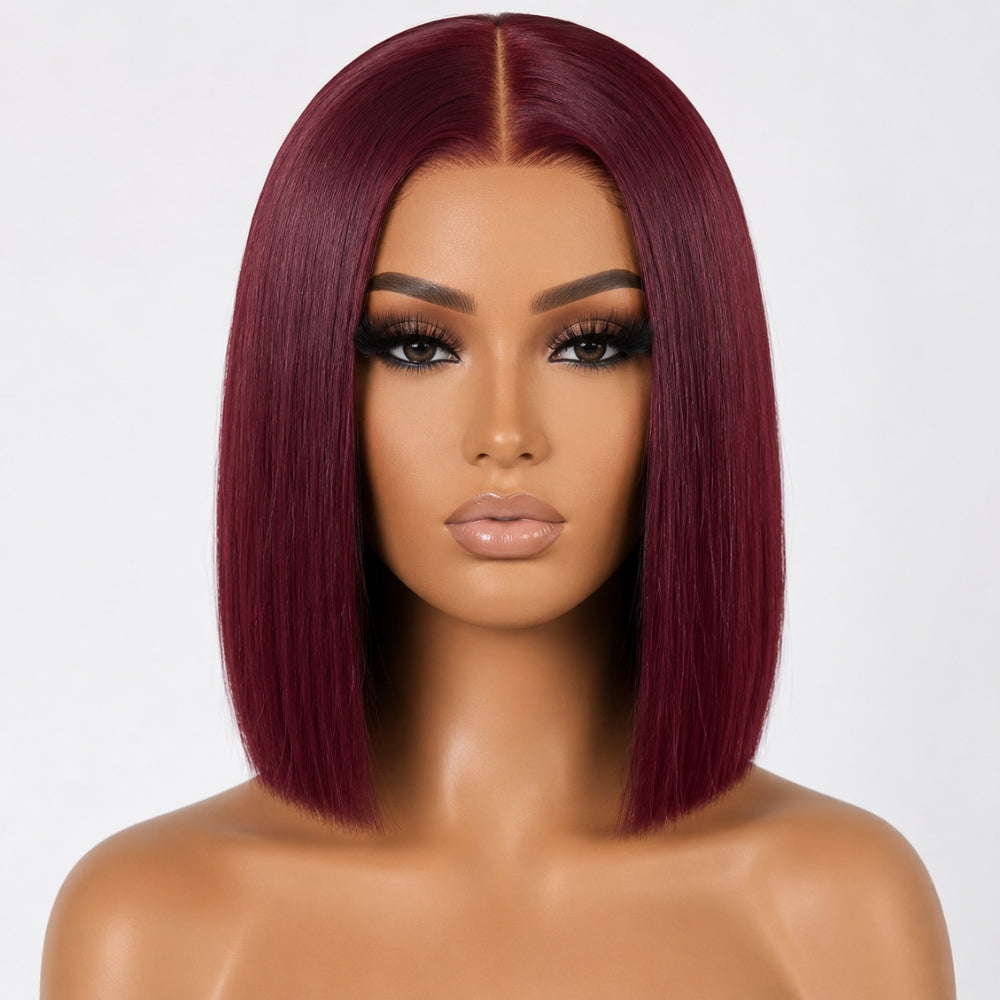 2 Wigs Set |  5x5 HD Lace  Pixie Curly Lace Wig  & 5X5 HD Lace #4 Chocolate Brown Short Bob Wig Flash Sale