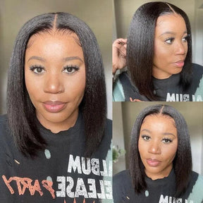 yaki-straight bob wig