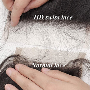 Silky Straight Blunt Cut Bob Clear HD 5x5 Glueless Lace Closure Wig Skin Melt Wig