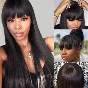 Wig with Bangs