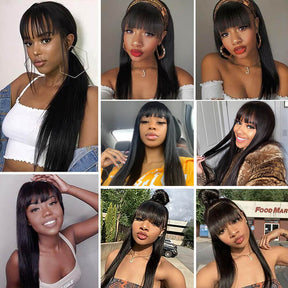 Wig with Bangs