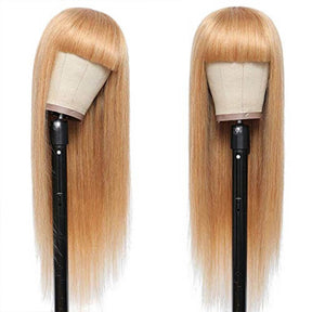 Honey Blond Human Hair Wigs