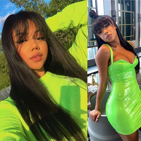 Wig with Bangs