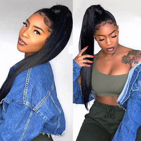Straight 360 Lace Frontal Wigs