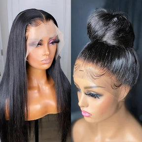 Straight 360 Lace Frontal Wigs