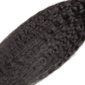 Wholesale Kinky Straight Remy Hair Weave 3 Bundles Virgin Human Hair Extensions