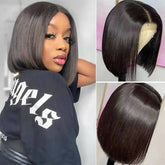Straight Short Bob Wigs 13x4/13x6 HD Lace Frontal Wigs 100% Human Hair Bob Wigs