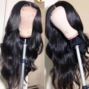 Body Wave 5x5 Lace Closure Wig Pre Plucked Affordable Human Hair Wigs