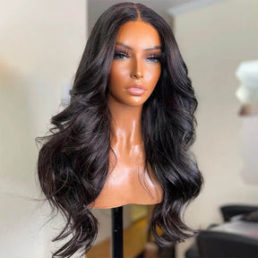 Body Wave 5x5 Lace Closure Wig Pre Plucked Affordable Human Hair Wigs
