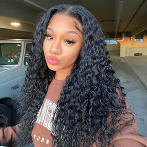 13*4 HD Lace Frontal Wigs Skin Melt Transparent Human Hair Wigs