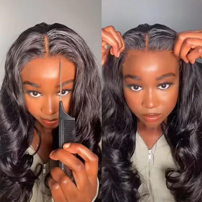 Body Wave Wear & Go Glueless Lace Closure Wig Pre Cut HD Lace with Natural Hairline Beginner Friendly