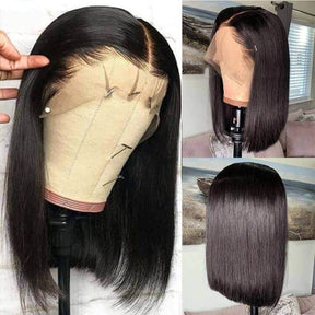Straight Short Bob Wigs 13x4/13x6 HD Lace Frontal Wigs 100% Human Hair Bob Wigs